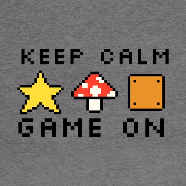 KEEP CALM GAME ON by Cult Classics